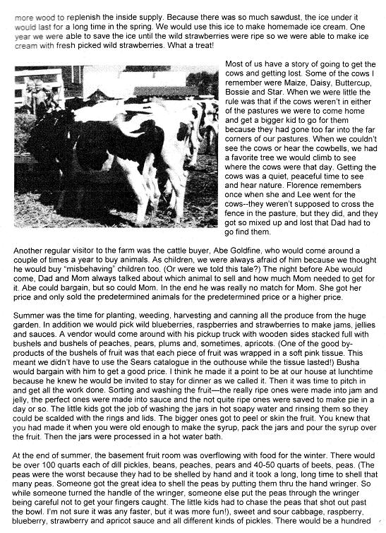 Farm History Page three